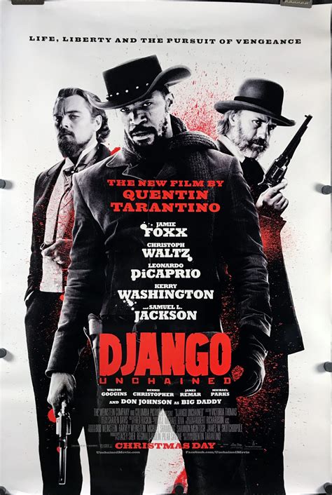 DJANGO UNCHAINED, Original Quentin Tarantino Movie Poster - Original Vintage Movie Posters