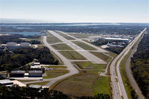 Aerial View St Augustine Airport St Augustine Florida Stock Photo ...