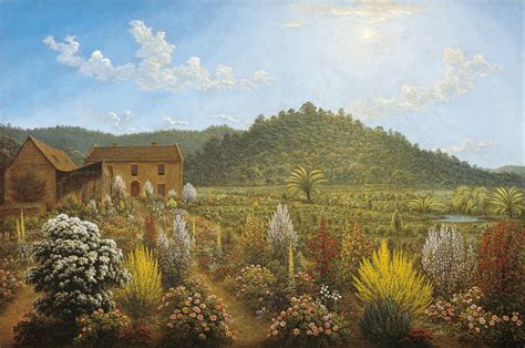 File:John Glover - A view of the artist's house and garden, in Mills Plains, Van Diemen's Land ...