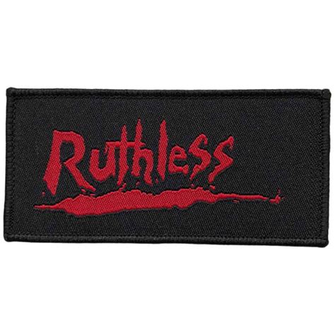 RUTHLESS - Logo - Patch