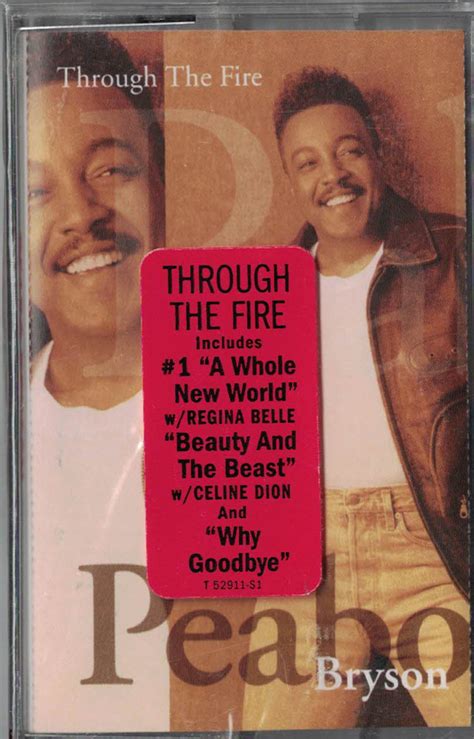 Peabo Bryson – Through The Fire (1994, Cassette) - Discogs