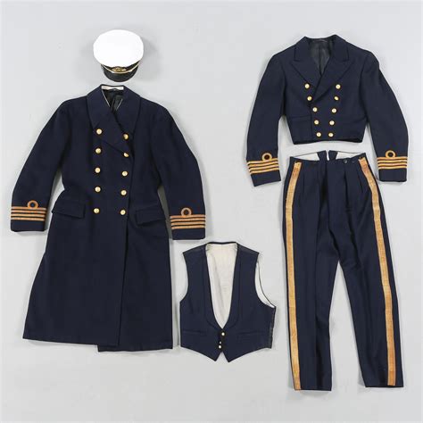 UNIFORM, för flottan, 1900-talets mitt samt andra hälft. - Bukowskis