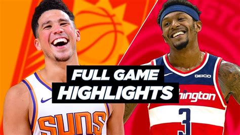 SUNS vs WIZARDS FULL GAME HIGHLIGHTS | 2021 NBA Season - YouTube