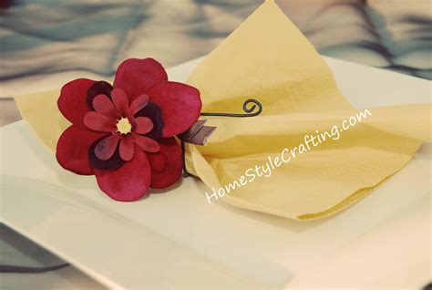 Homemade napkin rings from rolled wire. | Handmade napkins, Diy your wedding, Diy wedding