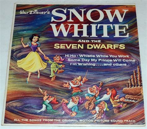 Filmic Light - Snow White Archive: 1959-1987 US 'Snow White' Soundtrack Record DQ-1201