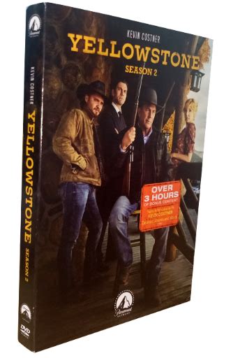 Yellowstone Season 2 DVD Box Set 4 Disc Free Shipping