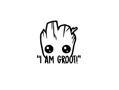 Baby Groot Svg I Am Groot SVG Groot Svg Groot Png Movie - Etsy Hong Kong