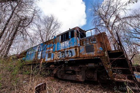 Conrail Locomotive - Abandoned - Abandoned Building Photography