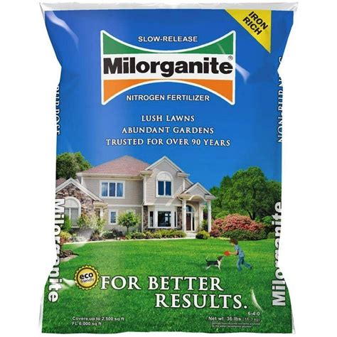 Milorganite 32 lb. Slow-Release Nitrogen Fertilizer - Walmart.com - Walmart.com