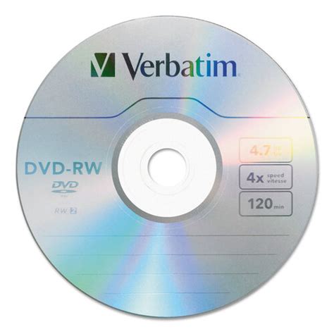 BettyMills: Verbatim® DVD-RW Rewritable Disc - Verbatim 95179