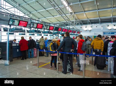 Terminal 1, VAclav Havel airport, Prague, Czech Republic, Europe Stock ...