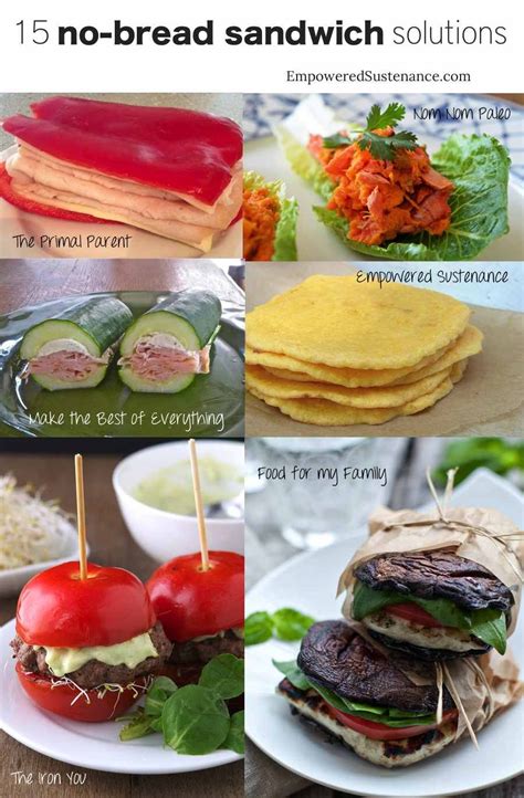 Paleo Sandwiches: 15 No-Bread Sandwich Solutions | Food, Real food recipes, Recipes