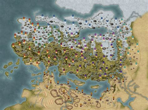 Calradia Bannerlord 1.0 (Alpha version map) | Inkarnate - Create ...