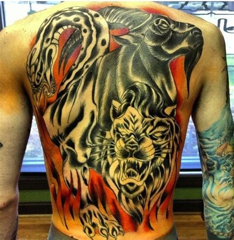 Got background work done on my Chimera backpiece. Next session in about a month, work done by ...