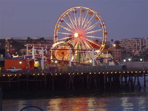 santa monica pier ferris wheel by celestialdebris on DeviantArt