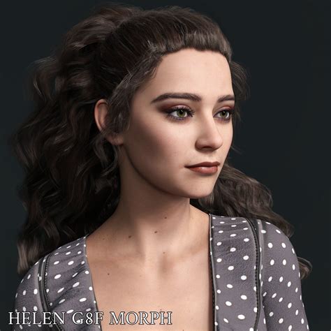 Helen Character Morph For Genesis 8 Females - RENDERFU