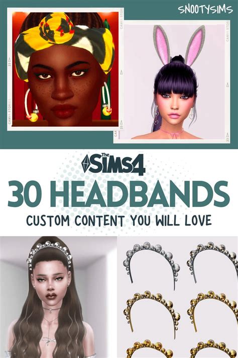 30 Sims 4 Headband CC That You Will Love