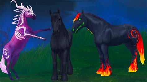 New Color Change Halloween Horses in Star Stable Online - YouTube