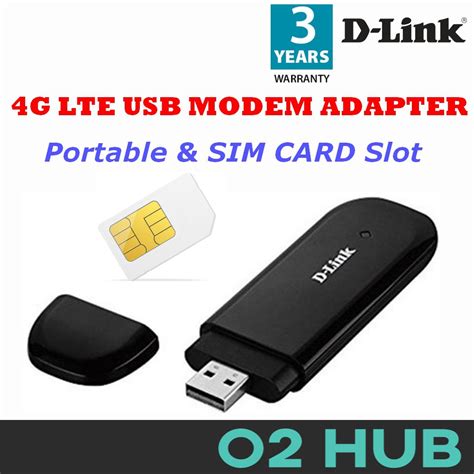 D-Link DWM-222 4G LTE USB Adapter Direct Mobile SIM Card for Laptop/PC ...