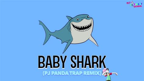 Baby Shark Trap Remix | Pj Panda Nursery Rhymes & Kids Songs | Baby Shark | Rap | Hip Hop | 👶🦈🏄 ...