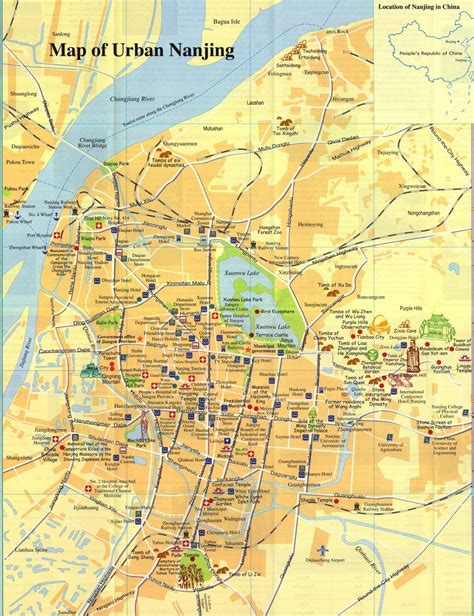 Large Nanjing Maps for Free Download and Print | High-Resolution and Detailed Maps