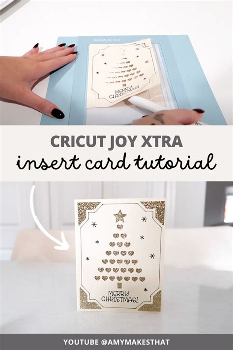 Cricut Joy Xtra Projects | Cricut Insert Cards | Card tutorial, Diy ...