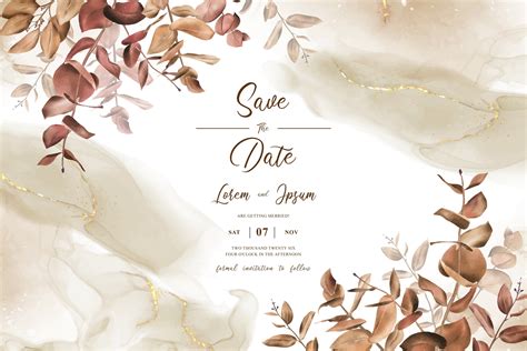 Rustic Fall Autumn Wedding Background Graphic by FederiqoEND · Creative ...