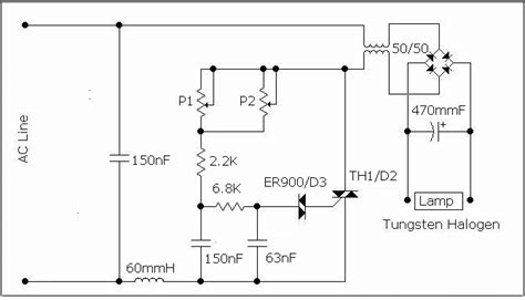 34: Tungsten halogen lamp power supply. | Download Scientific Diagram