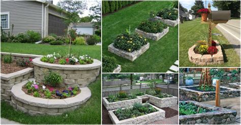 Stunning Stone Flower Beds You Can Easily Make - Top Dreamer