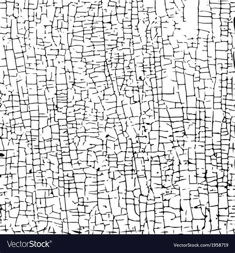 Cracked paint Royalty Free Vector Image - VectorStock