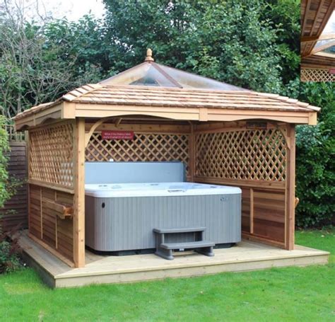 Gazebo Ideas for Hot Tubs – Pergola Gazebos: