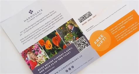 Harrogate Flower show case study by Platinum printers Yorkshire