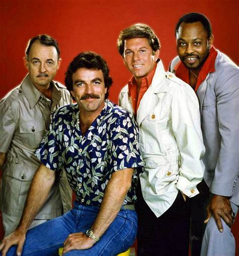 The cast of Magnum PI circa 1981 : r/OldSchoolCool