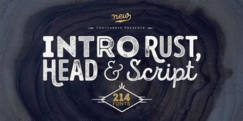 Intro Rust, Head, Script – Local Fonts