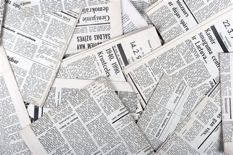 Background of old vintage newspapers Stock Photo by ©ronstik 13732950