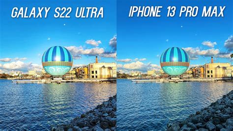 Galaxy S22 Ultra vs iPhone 13 Pro Max Camera Video Test Comparison ...