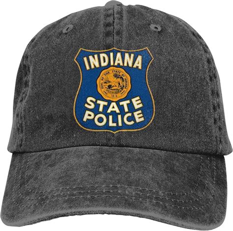 Amazon.com: WENNUAN Peru Indiana State Police Unisex Adult Cap Adjustable Cowboys Hats Baseball ...
