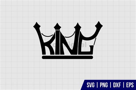 King Crown SVG - Gravectory