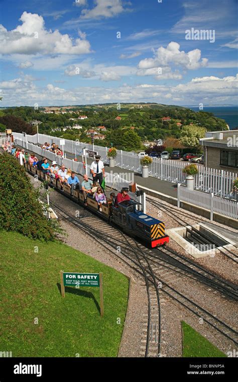 The Beer Heights Light Railway at Pecorama, Beer, Devon, England, UK Stock Photo - Alamy