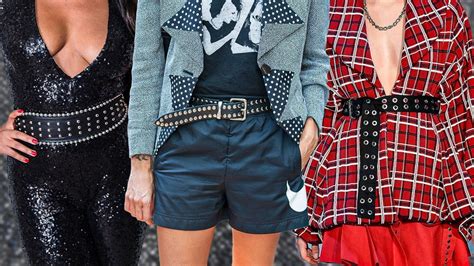 Studded Belts Are Getting A Chic, Less Edgy Upgrade For Fall 2023