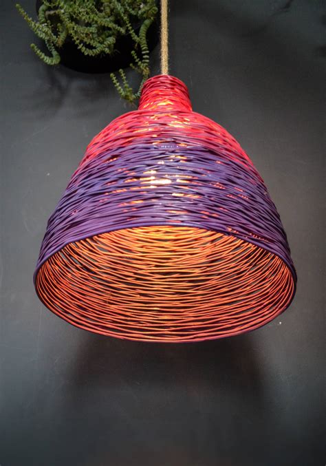 recycled plastic lamp shade