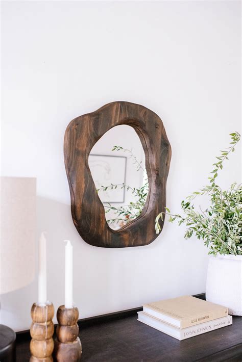 How to Make an Organic Shaped Wooden Mirror | Collective Gen