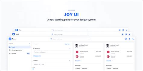 First look at Joy UI 🥳 - MUI