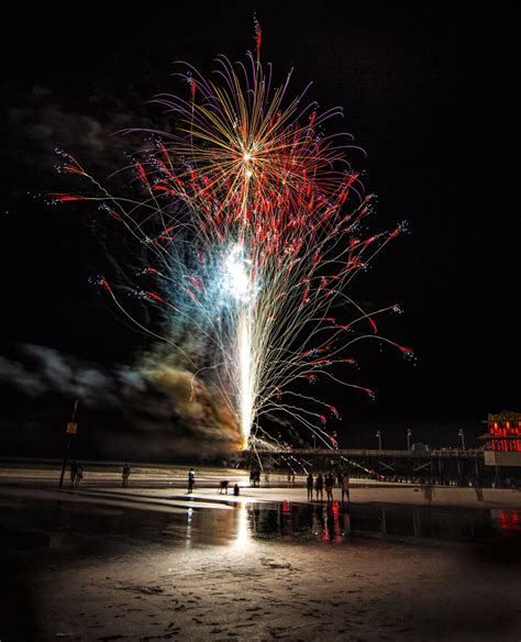 fireworks | Fireworks at the Boardwalk at Daytona Beach, FL.… | Mark Chandler | Flickr