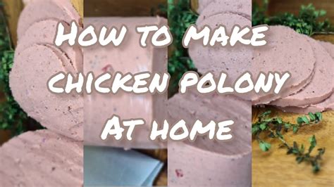 HOW TO MAKE CHICKEN POLONY AT HOME - YouTube