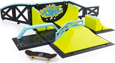 Tech Deck Transforming SK8 Container Pro Modular Skatepark and Board, for Ages 6 and Up (Edition ...