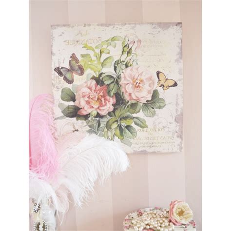 15 Ideas of Shabby Chic Canvas Wall Art