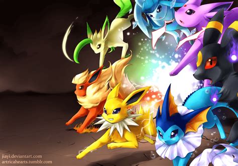 Eeveelution Wallpapers - Wallpaper Cave