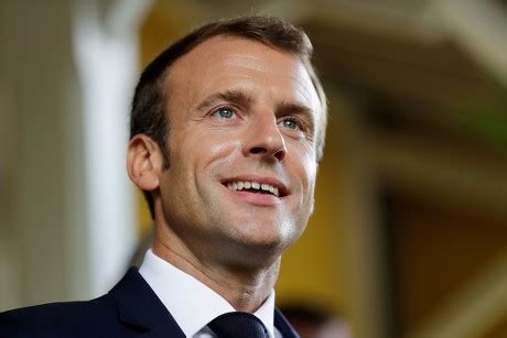French President Emmanuel Macron visits French Antilles, Fort-De-France - 27 Sep 2018 Stock ...