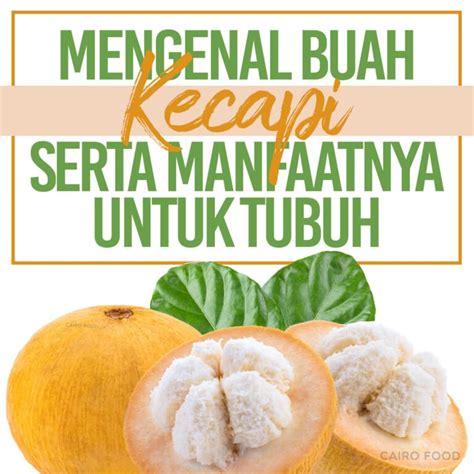 Mengenal Buah Kecapi Serta Manfaatnya Untuk Tubuh - Cairo Food